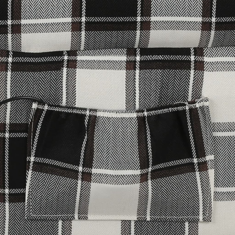 vidaXL többszínű szövet dönthető szék