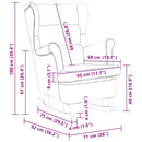vidaXL hintaszék, világosszürke bársony és tömörfa háttámlával