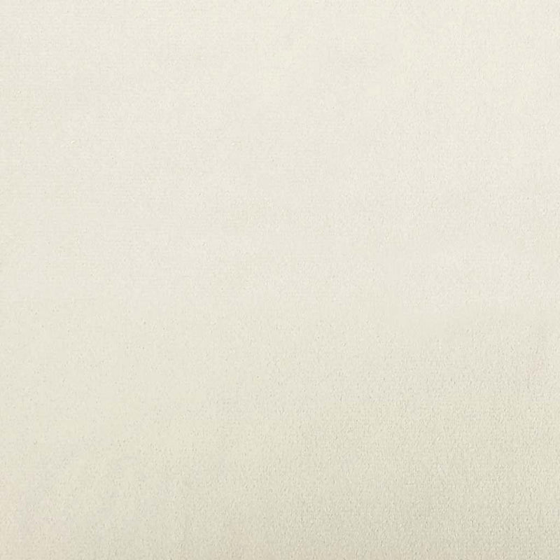 vidaXL Krém Bársony és Tömörfa Hintaszék