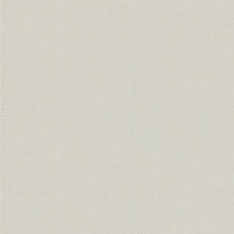 vidaXL krémszínű bársony zsámoly falábakkal