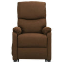 vidaXL barna szövet felállást segítő fotel