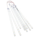 vidaXL 8 db 192 LED-es meleg fehér bel-/kültéri meteor fényfüzér 30 cm