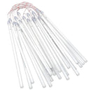 vidaXL 20 db 480 LED-es hideg fehér bel-/kültéri meteor fényfüzér 30cm
