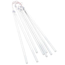 vidaXL 8 db 288 LED-es kék meteor fényfüzér 50 cm