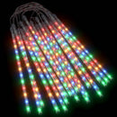 vidaXL 20 db 480 LED-es színes meteor fényfüzér 30 cm