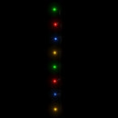 vidaXL 400 LED-es színes fényfüzér 8 világítási móddal 40 m