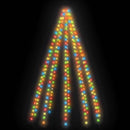 vidaXL karácsonyfa-fényháló 300 színes LED-del 300 cm