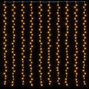 vidaXL 8 funkciós meleg fehér LED-es fényfüggöny 300 LED 3 x 3 m