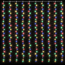 vidaXL 8 funkciós színes fényfüggöny 300 LED-del 3 x 3 m