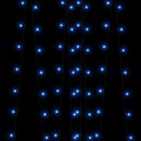 vidaXL 5 db 5x200 LED-es kék bel-/kültéri napelemes fényfüzér