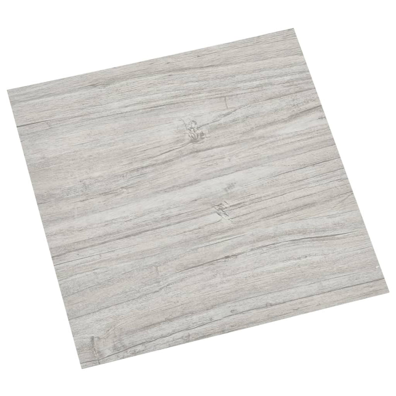 vidaXL 20 db világosszürke öntapadó PVC padlólap 1,86 m²