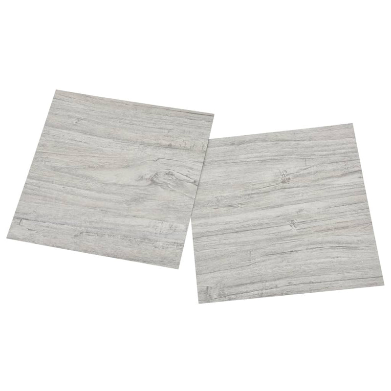vidaXL 20 db világosszürke öntapadó PVC padlólap 1,86 m²