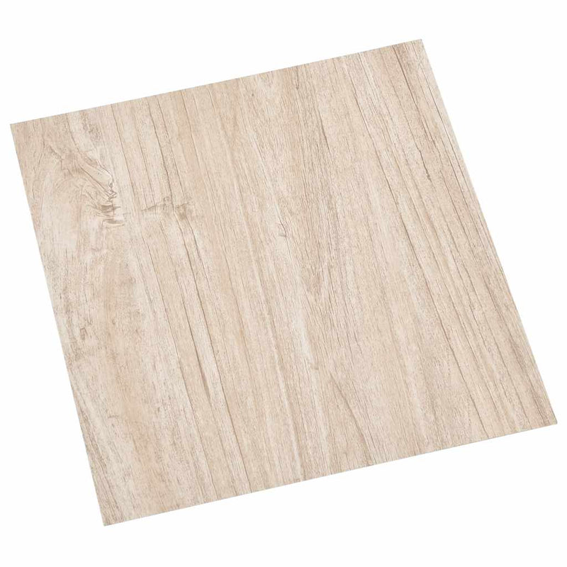vidaXL 20 db világosbarna öntapadó PVC padlólap 1,86 m²