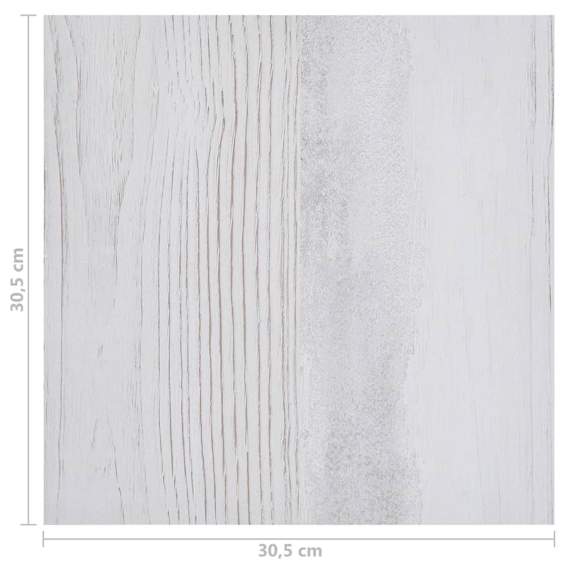 vidaXL 20 db világosszürke öntapadó PVC padlólap 1,86 m²