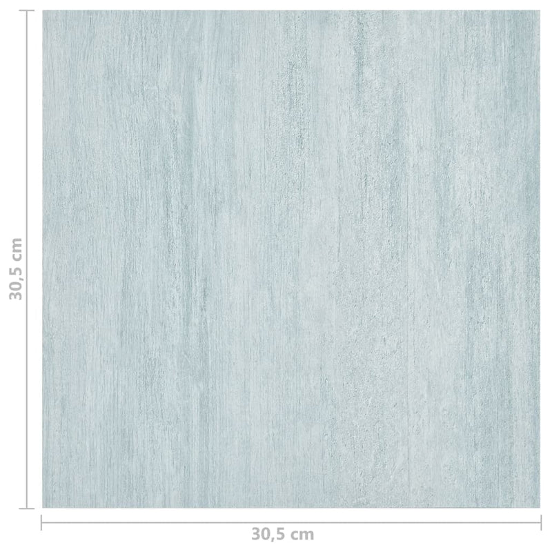 vidaXL 20 db zöld öntapadó PVC padlólap 1,86 m²