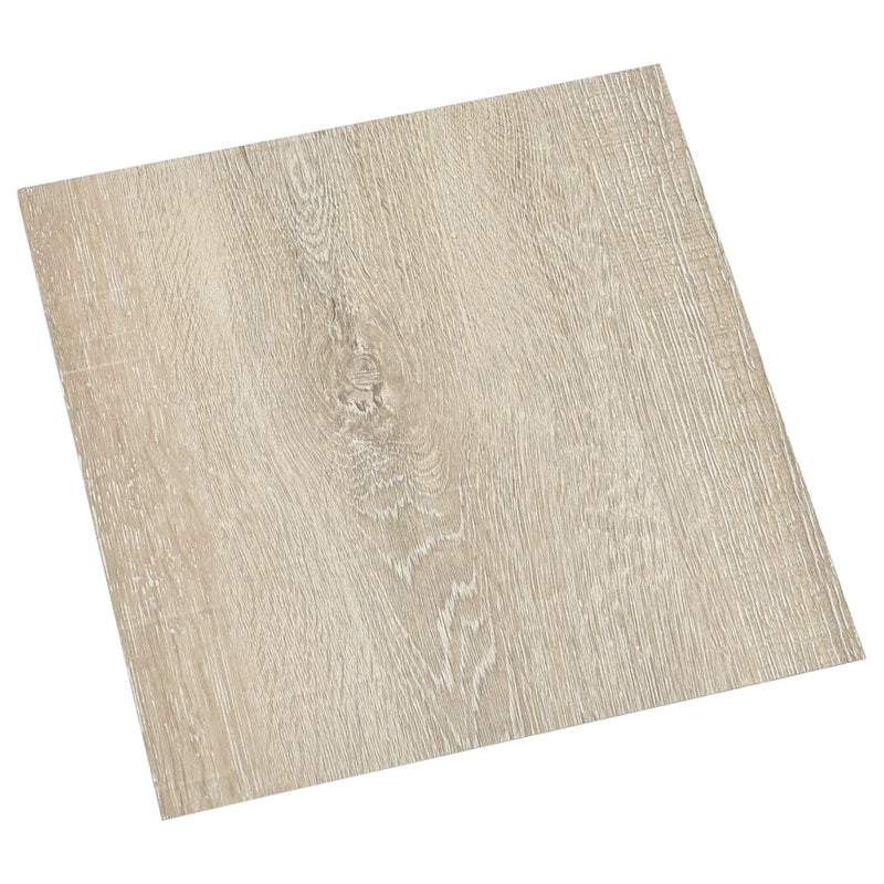 vidaXL 20 db bézs színű öntapadó PVC padlólap 1,86 m²