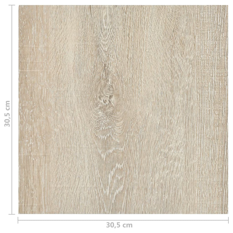 vidaXL 20 db bézs színű öntapadó PVC padlólap 1,86 m²