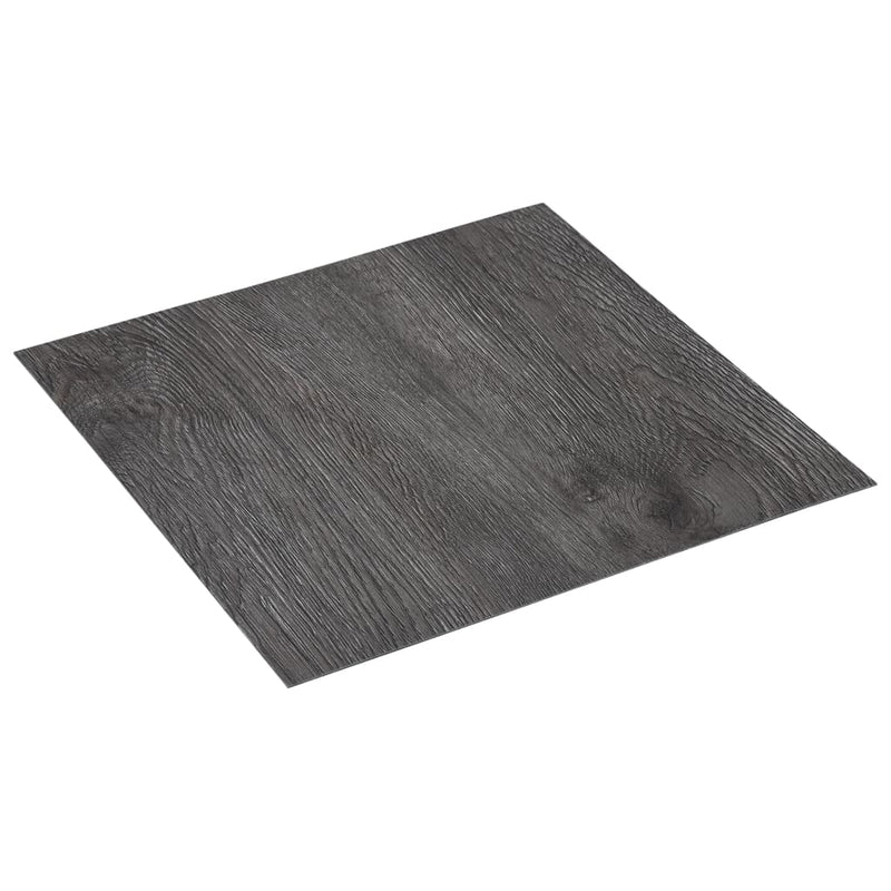 vidaXL 20 db barna öntapadó PVC padlólap 1,86 m²