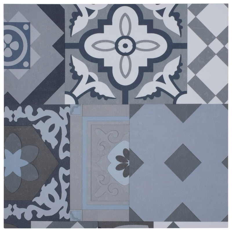 vidaXL 20 db színes mintás öntapadó PVC padlólap 1,86 m²