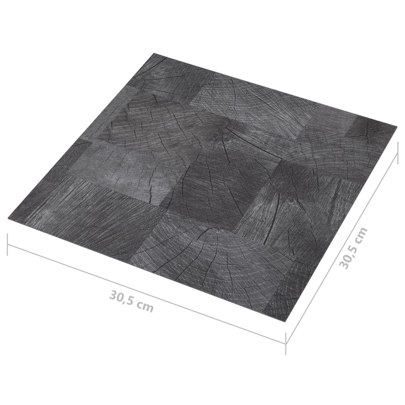 vidaXL 20 db famintás öntapadó PVC padlólap 1,86 m²
