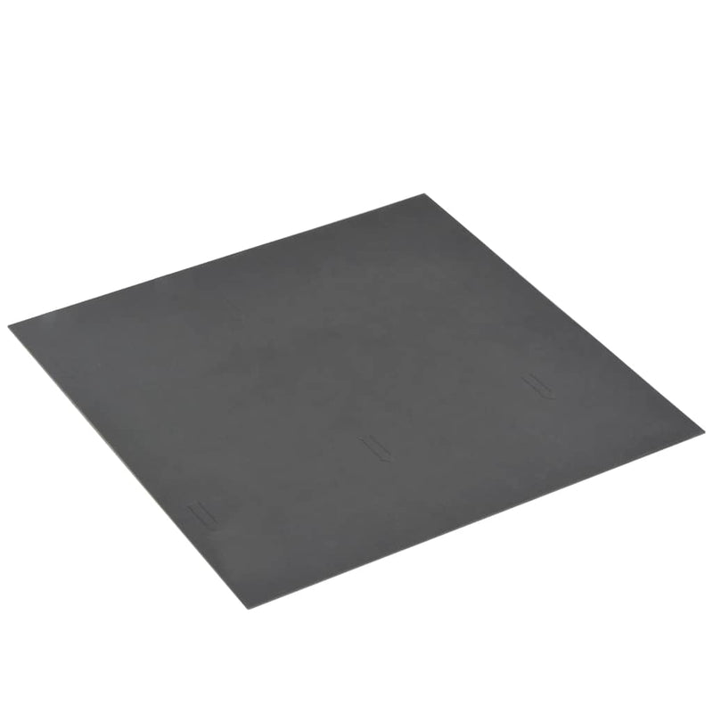 vidaXL 20 db fekete mintás öntapadó PVC padlólap 1,86 m²