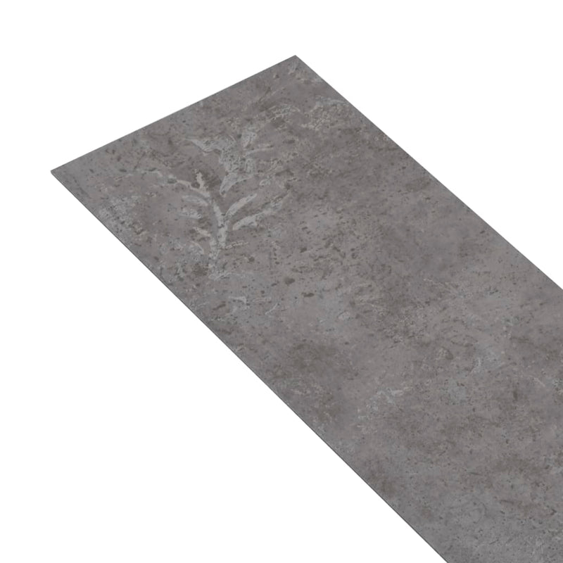 vidaXL betonszürke öntapadó 2 mm-es PVC padlóburkoló lapok 5,21m²