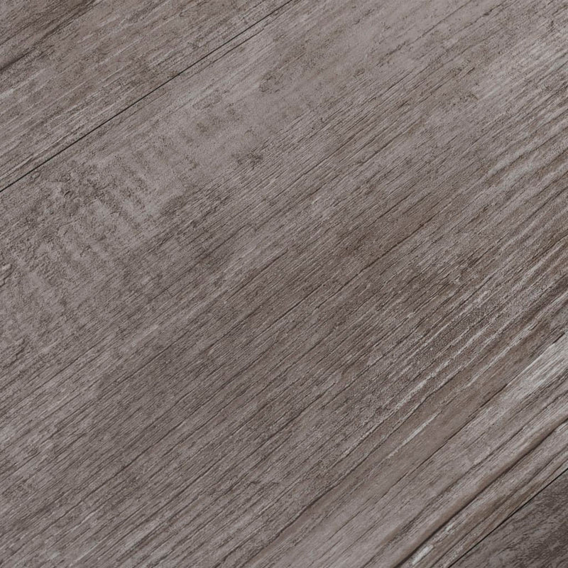 vidaXL matt fabarna öntapadó 2 mm-es PVC padlóburkoló lapok 5,21 m²