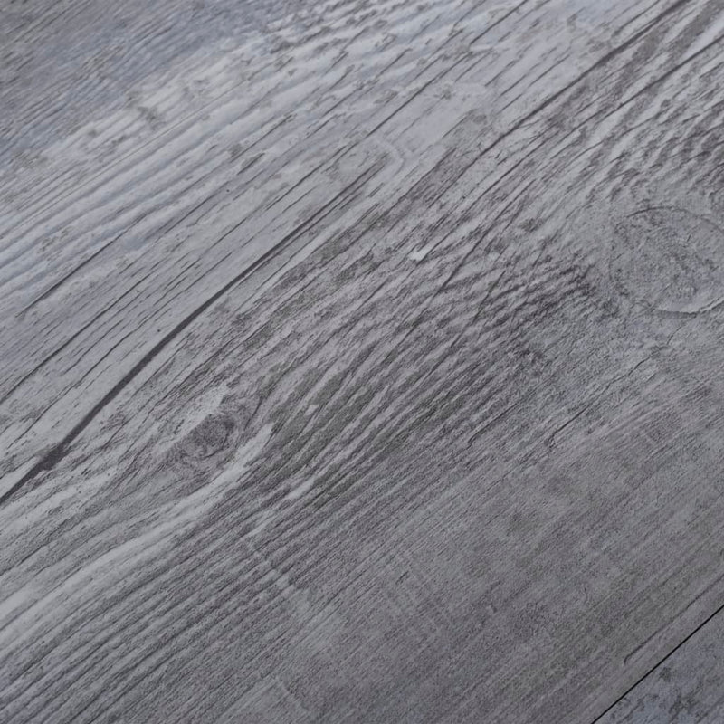 vidaXL matt fa-szürke 2 mm-es öntapadó PVC padlóburkoló lapok 5,21 m²