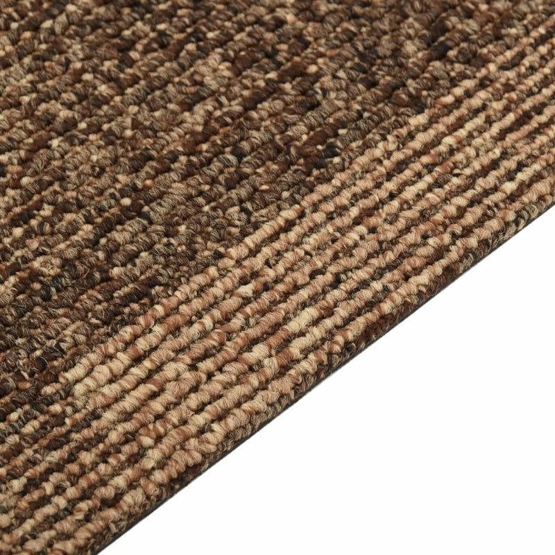 vidaXL 20 db barna padlószőnyeg lap 5 m²