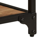 vidaXL tömör akácfa dohányzóasztal 90 x 45 x 35 cm