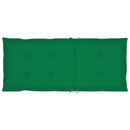 vidaXL 8 db dönthető tömör tíkfa kerti szék párnákkal