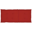 vidaXL 8 db dönthető tömör tíkfa kerti szék párnákkal