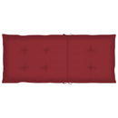 vidaXL 8 db dönthető tömör tíkfa kerti szék párnákkal