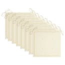 vidaXL 8 db összecsukható tömör tíkfa kerti szék párnával