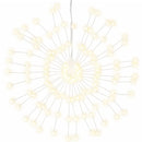 vidaXL kültéri karácsonyi meleg fehér tűzijátéklámpa 140 LED-del 20 cm