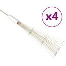 vidaXL 4 db kültéri karácsonyi többszínű tűzijátéklámpa 560 LED 20 cm