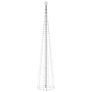 vidaXL kúp alakú karácsonyfa 752 kék LED-del 160 x 500 cm