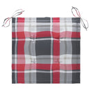 vidaXL 8 db tömör tíkfa kerti szék párnával