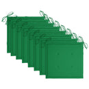 vidaXL 8 db rakásolható tömör tíkfa kerti szék párnákkal