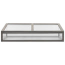 vidaXL tömör fenyőfa magaságyás melegházzal 110 x 54 x 120 cm