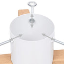 vidaXL karácsonyfatalp 55 x 55 x 15,5 cm