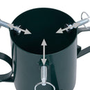 vidaXL zöld karácsonyfatalp 58 x 58 x 21 cm