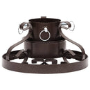 vidaXL antik réz karácsonyfatalp 29 x 29 x 15,5 cm