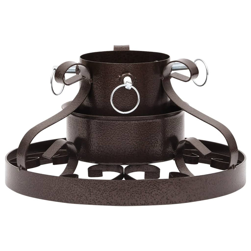 vidaXL antik réz karácsonyfatalp 29 x 29 x 15,5 cm