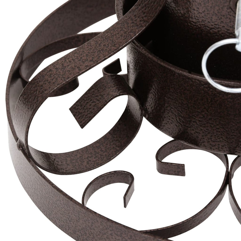 vidaXL antik réz karácsonyfatalp 29 x 29 x 15,5 cm