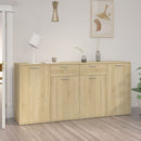 vidaXL sonoma tölgy színű szerelt fa tálalószekrény 160 x 36 x 75 cm