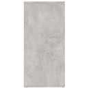 vidaXL betonszürke szerelt fa tálalószekrény 160 x 36 x 75 cm