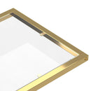 vidaXL átlátszó edzett üveg számítógép-kisasztal 50 x 35 x 65 cm