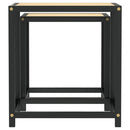 vidaXL 2 db sonoma-tölgyszínű MDF dohányzóasztal