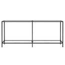 vidaXL átlátszó edzett üveg tálalóasztal 180 x 35 x 75,5 cm